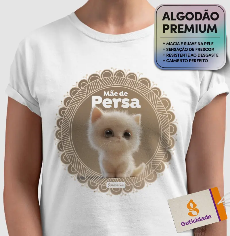Mãe de Persa Creme: Doçura Felina