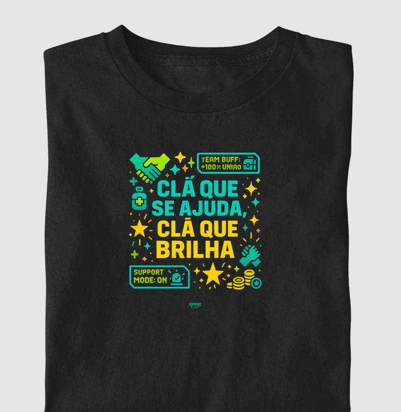 ClaPhrase Clã Que Se Ajuda Clã Que Brilha