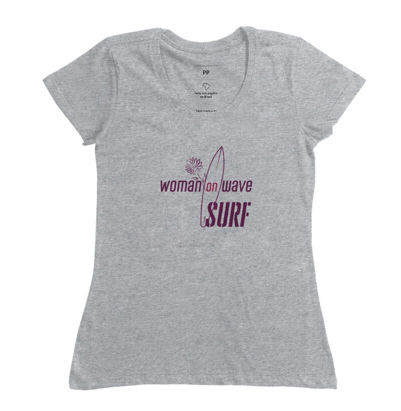 Woman on Wave  Surf