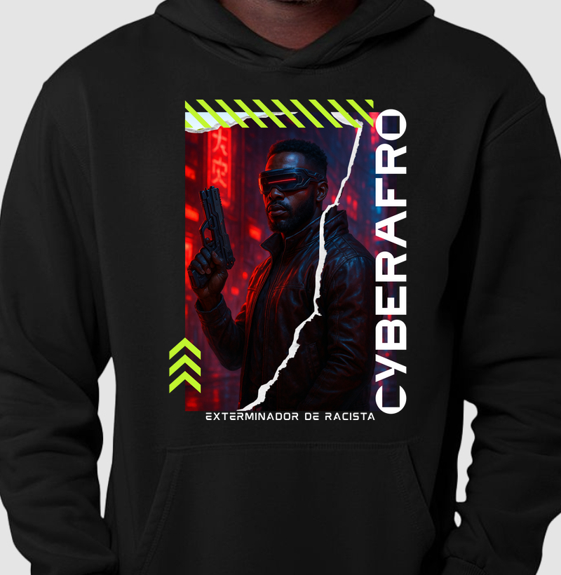Hoodie Moletom Exterminador de Racista