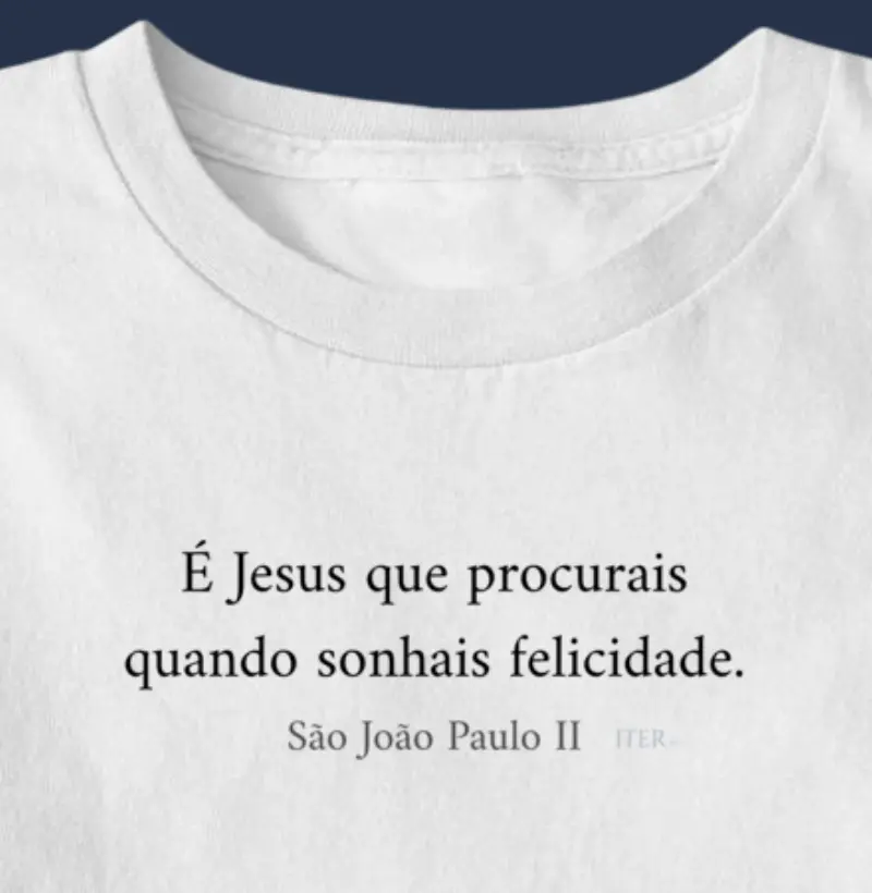 É Jesus que procurais quando sonhais felicidade - JPII