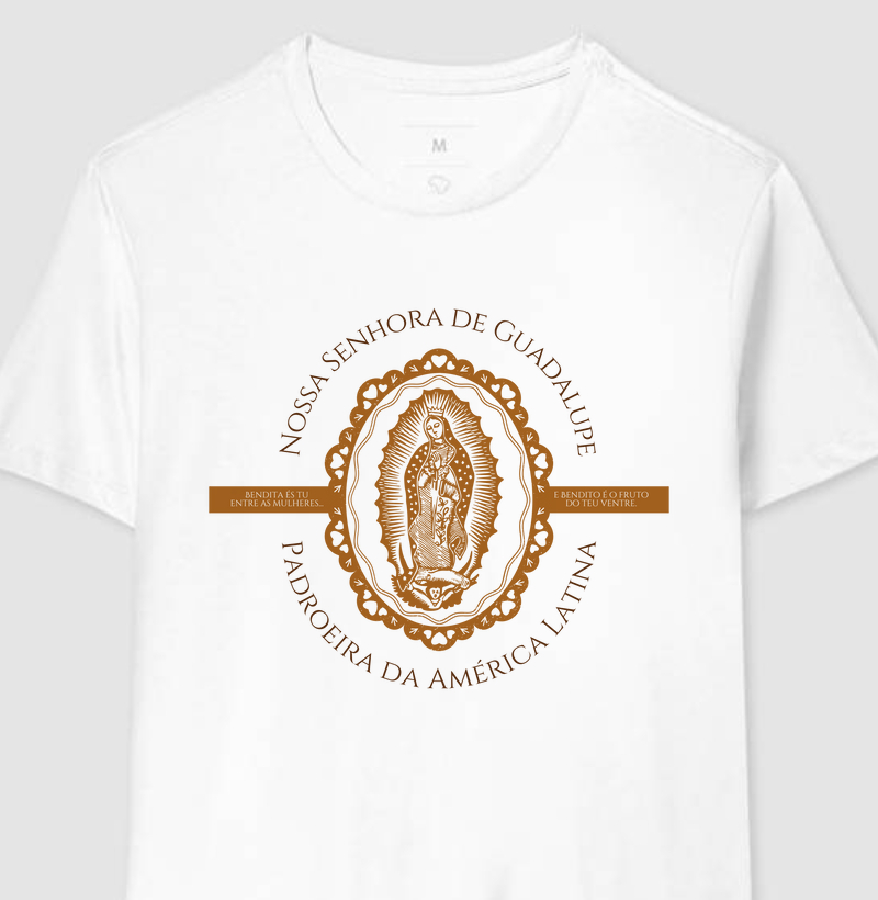 Camiseta Masculina Nossa Senhora de Guadalupe [Reserva Ink]