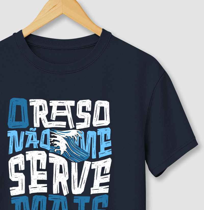 Camiseta O Raso Não Me Serve Mais