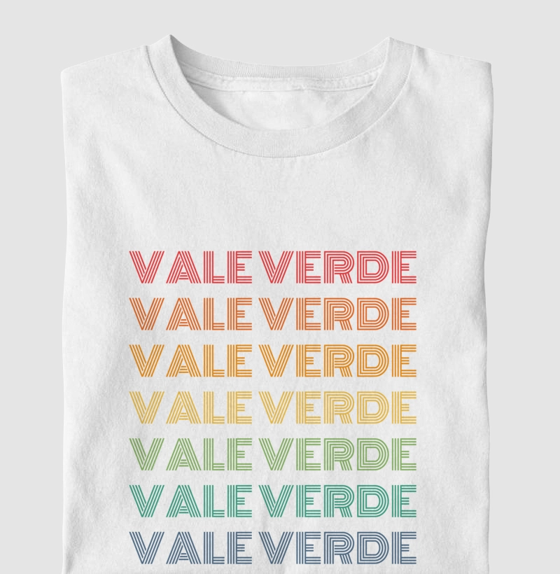 Vale Verde Letreiro Retrô