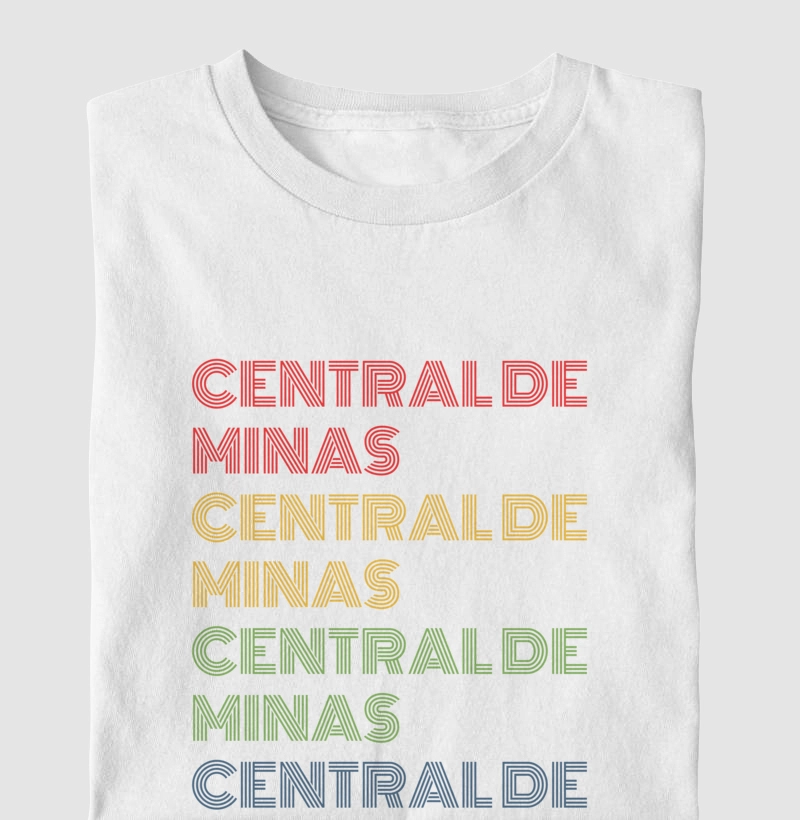 Central de Minas Letreiro Retrô