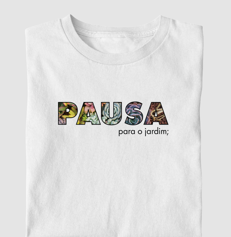Pausa para o jardim