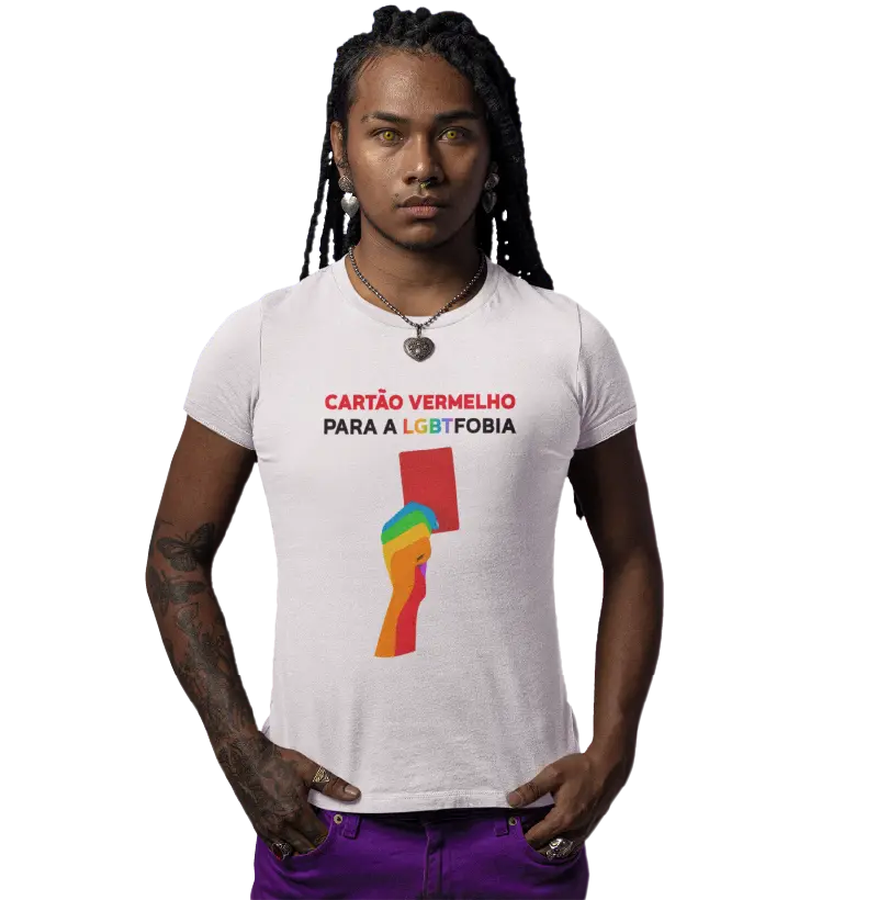 CARTÃO VERMELHO PARA A LGBTFOBIA