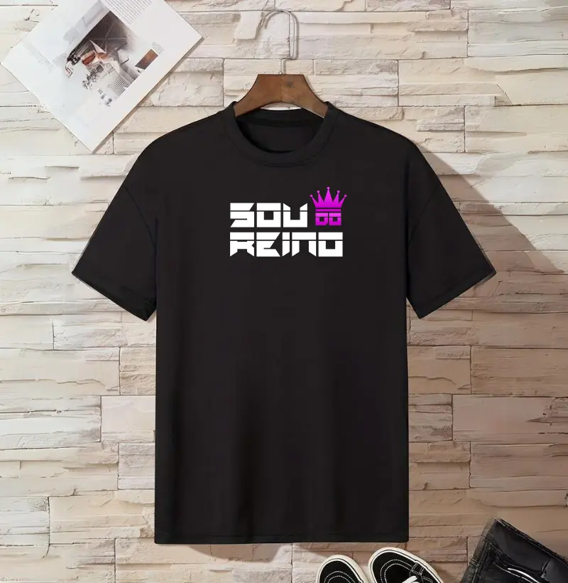 Camiseta Cristã "Sou Do Reino"