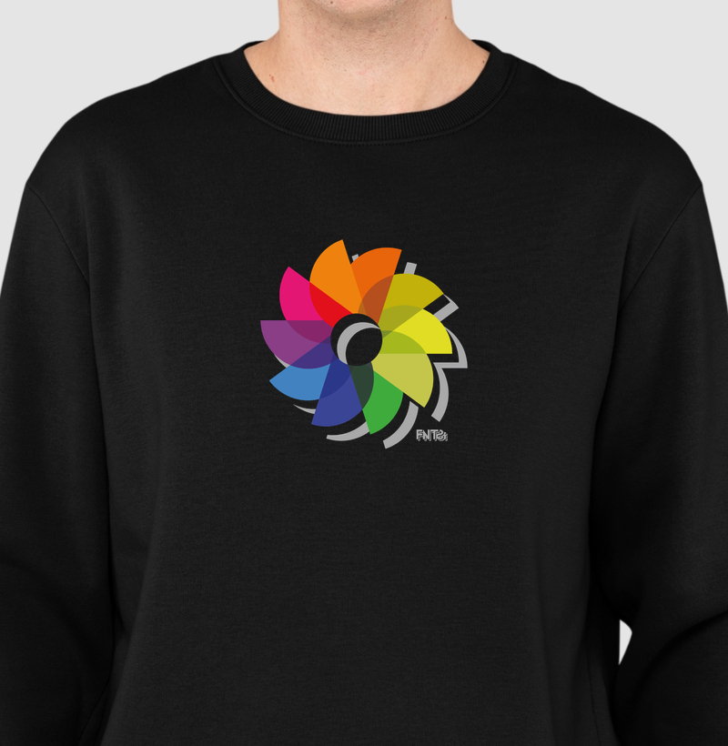 MOLETOM SUÉTER SLIM "DIA" / FLOR DO SOL 2