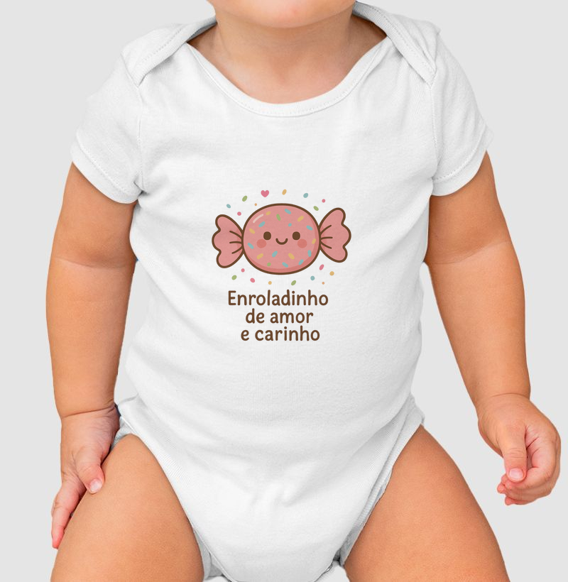 Enroladinho de amor e carinho