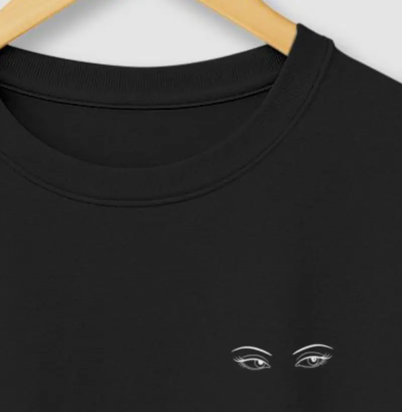Camiseta Olhos de Ressaca | Capitu Minimalista