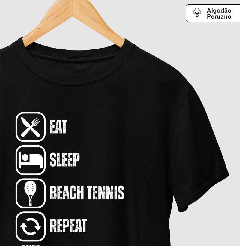 Eat Sleep Beach Tennis Repeat