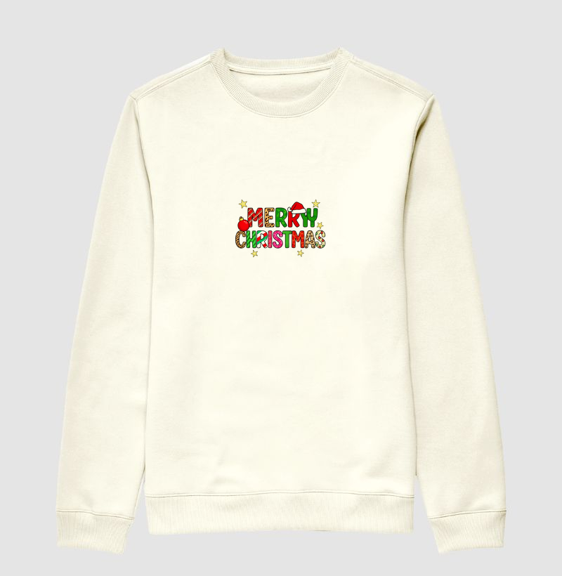 Suéter Moletom -Merry Christmas