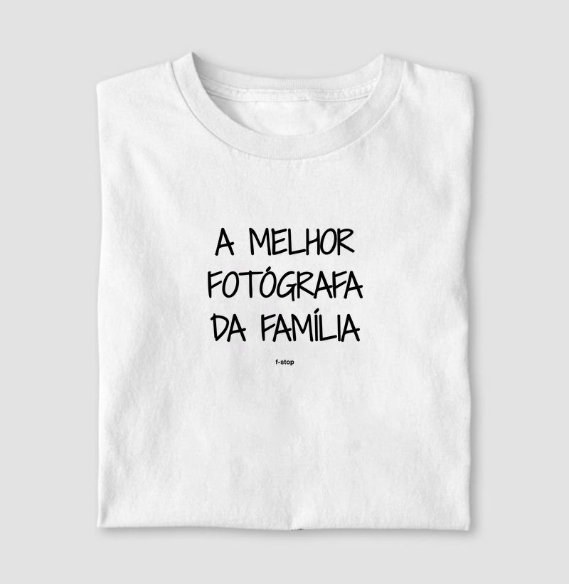 A melhor fotógrafa da família