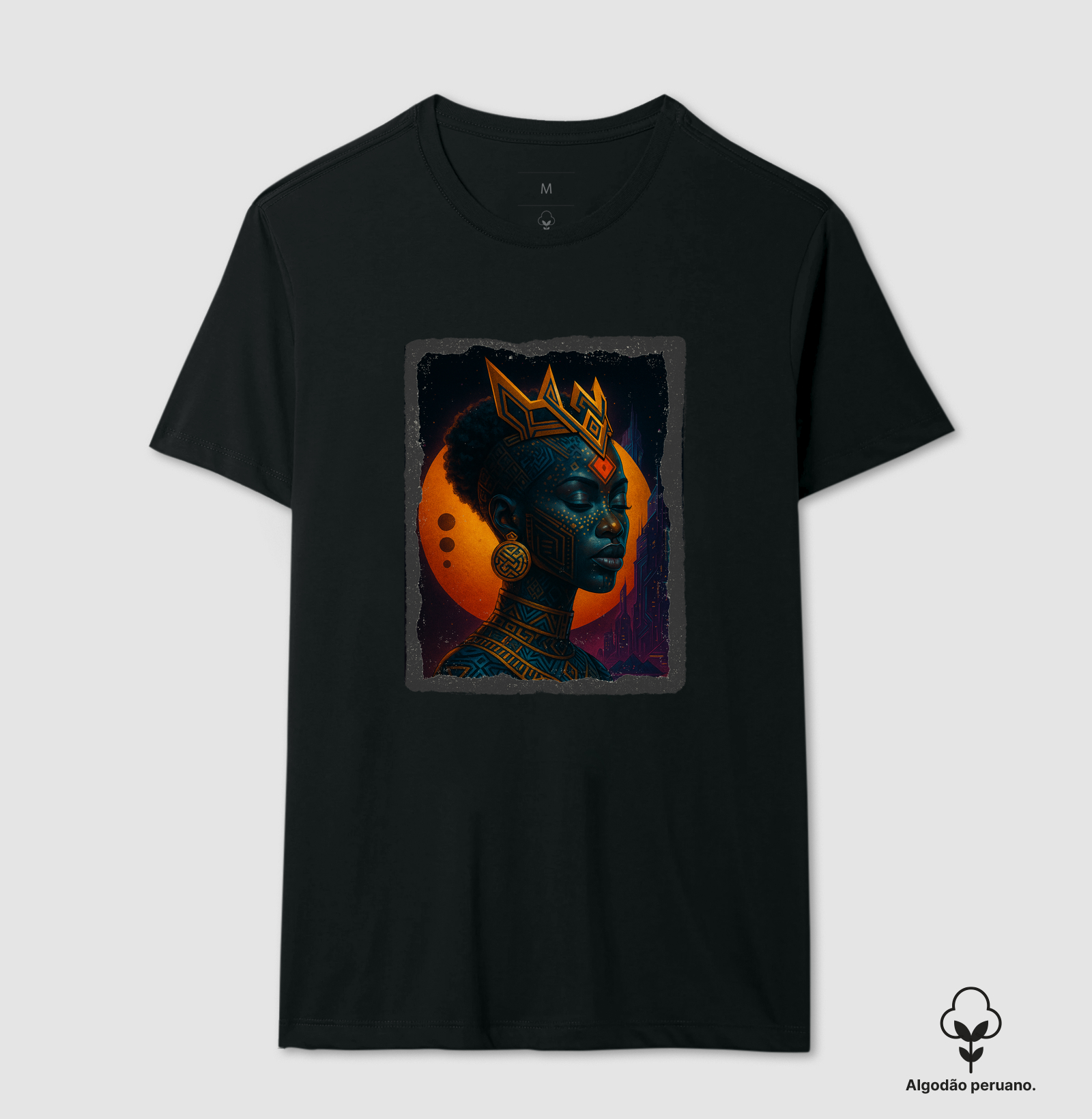 Camiseta Original Afrofuturismo Rainha