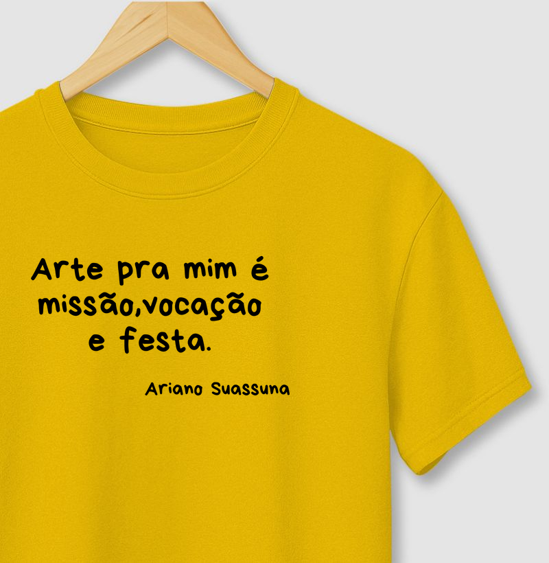 ARTE PRA MIM É MISSÃO, VOCAÇÃO E FESTA!