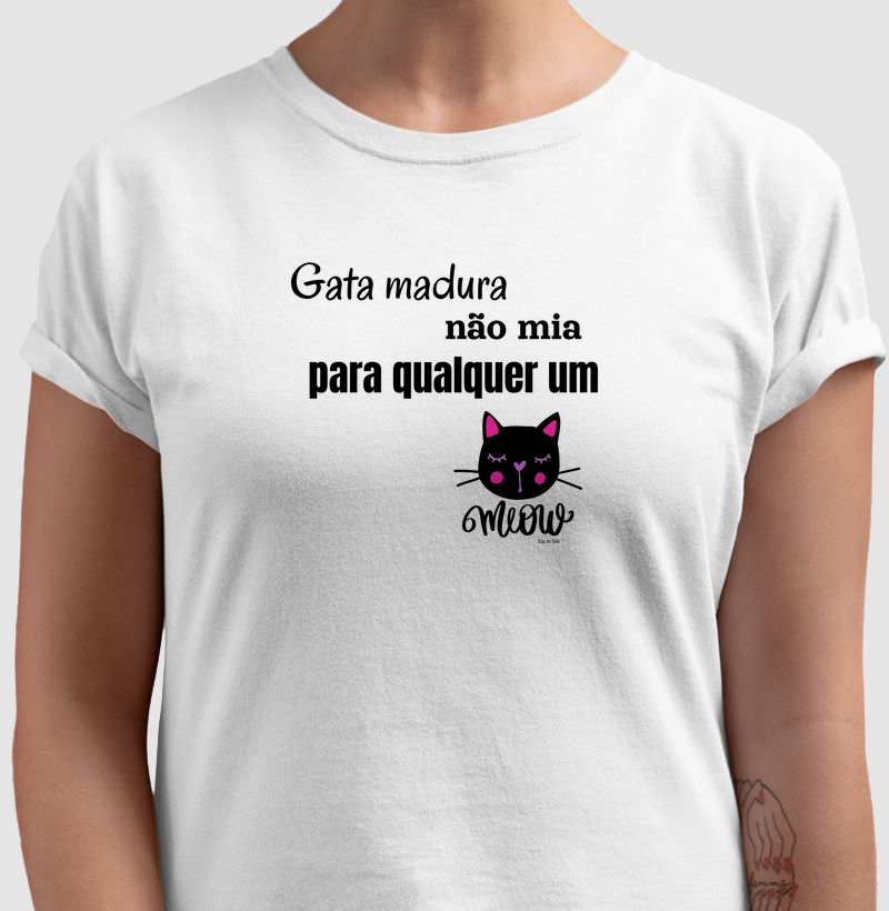 Gata madura não mia para qualquer um