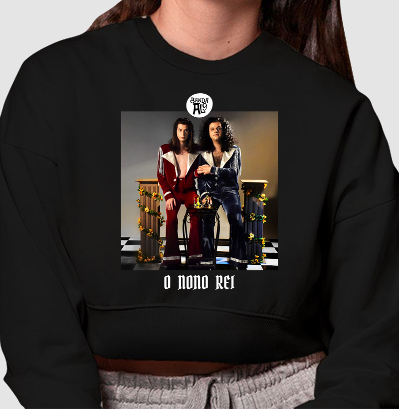 Moletom Cropped AL9 O Nono Rei