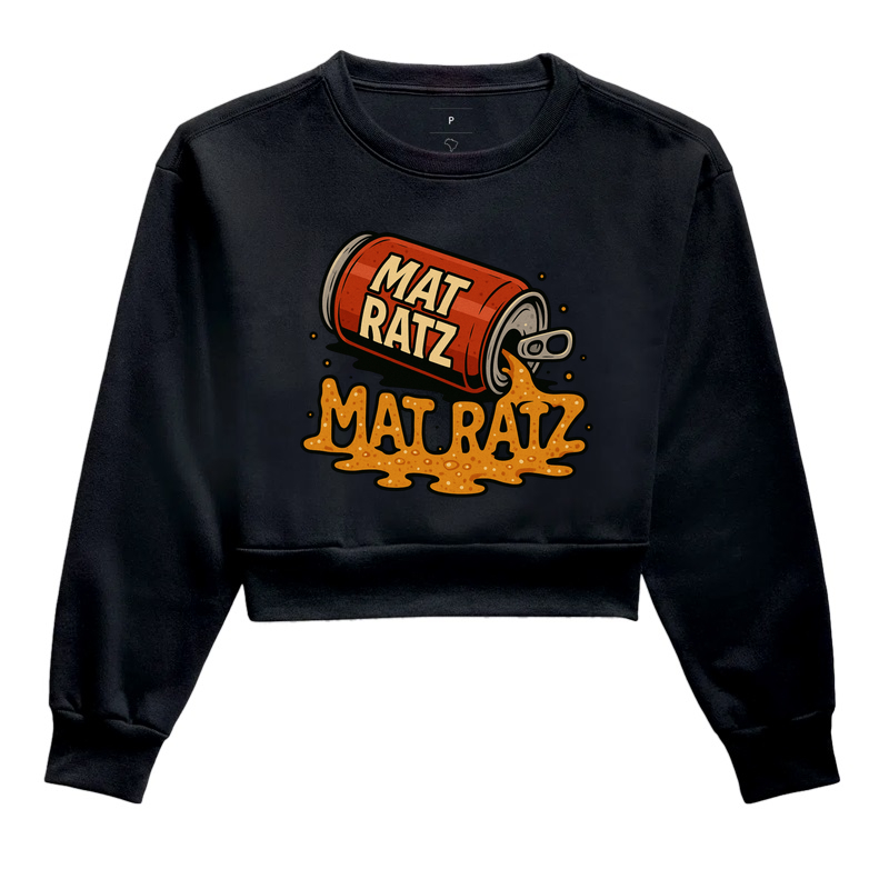 moletom Cropped Refri mat ratz