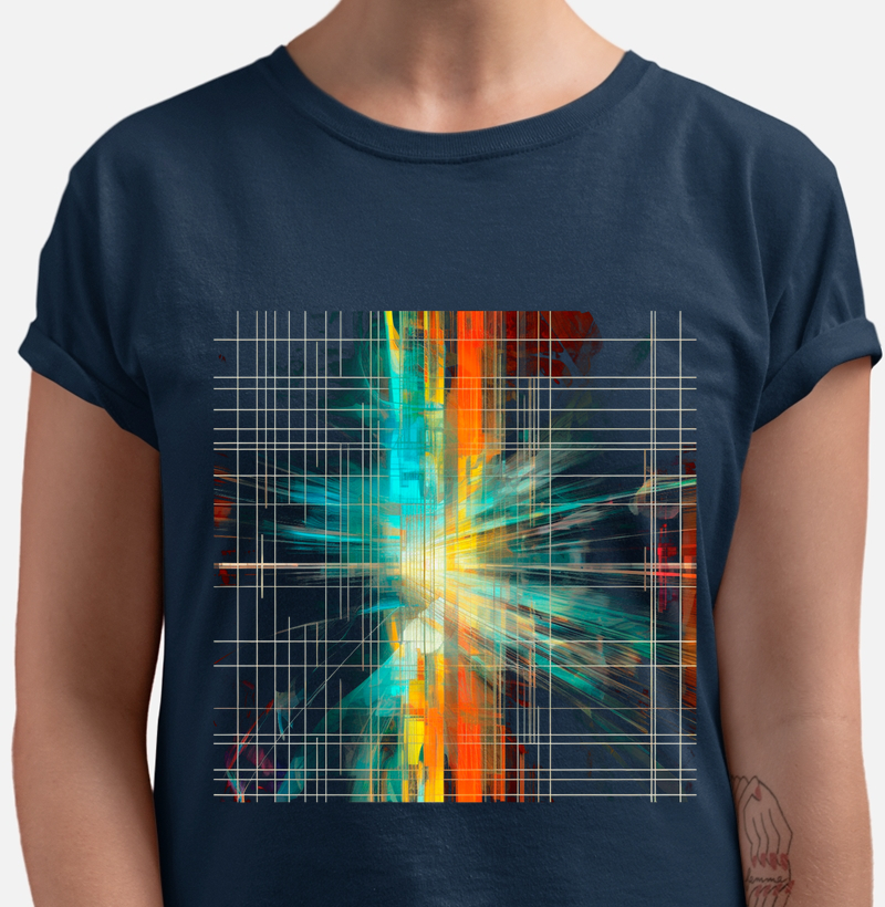 Camiseta Explosão de Cores