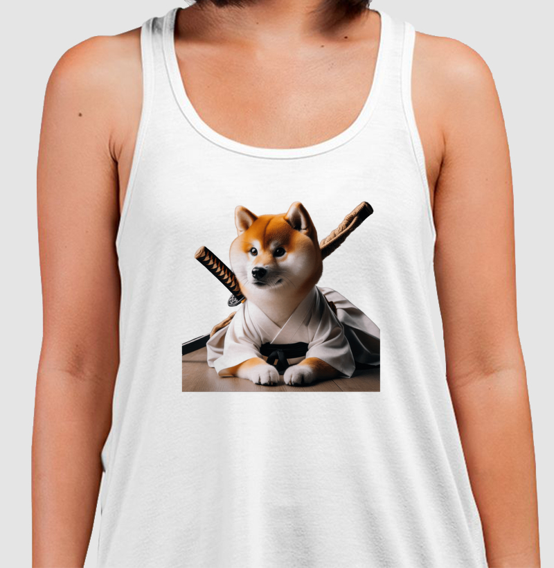Shiba inu Samurai