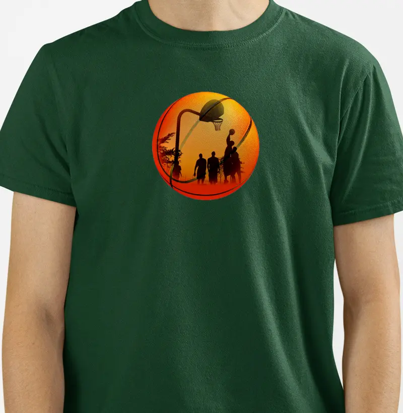 Camiseta modelo -  Basquete de rua
