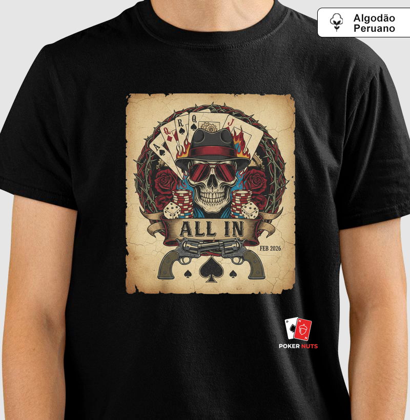 Camiseta Algodão Peruano All In Nuts