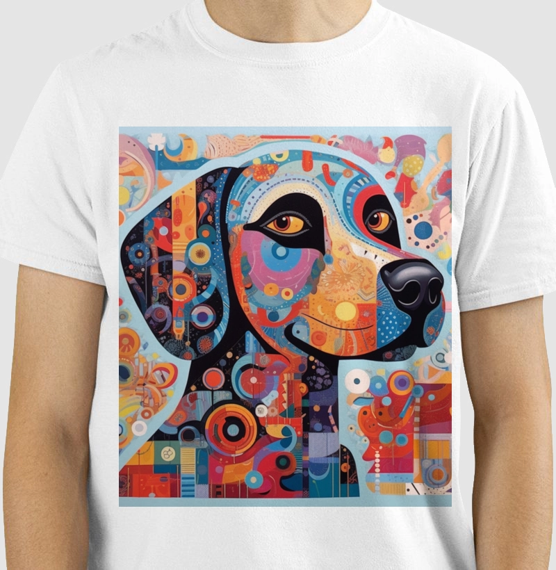 dog milhazes - arte