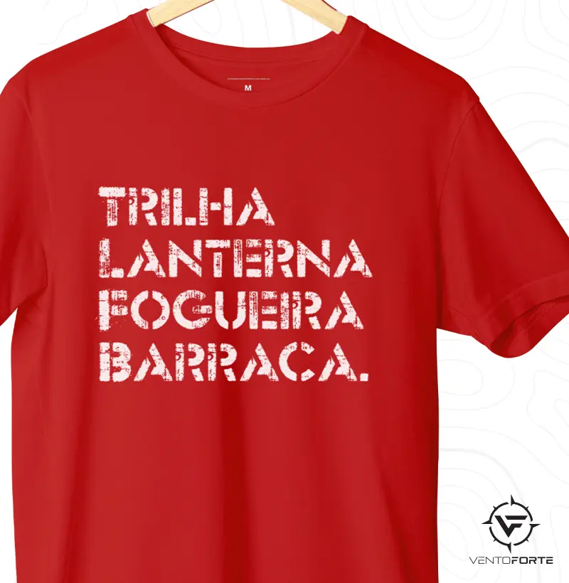 Trilha Lanterna Fogueira Barraca