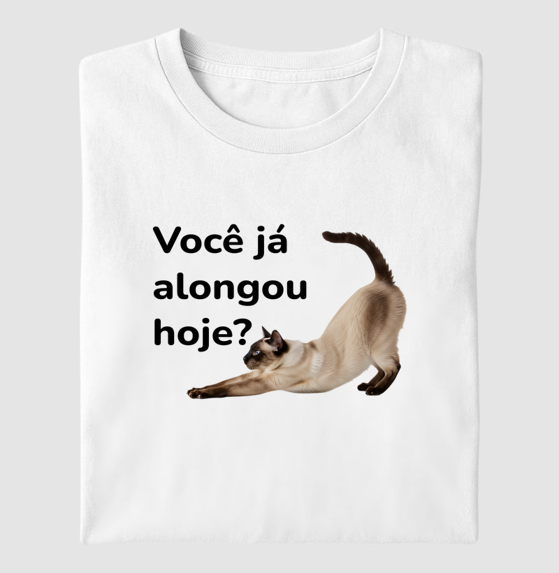 Você já alongou hoje? Cat