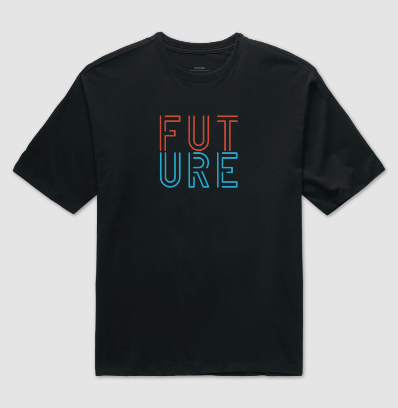 Future: Camiseta Oversized - Um Toque Moderno para o Futuro