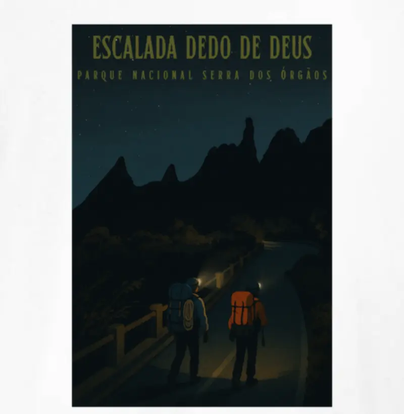  Dedo de Deus Céu Noturno