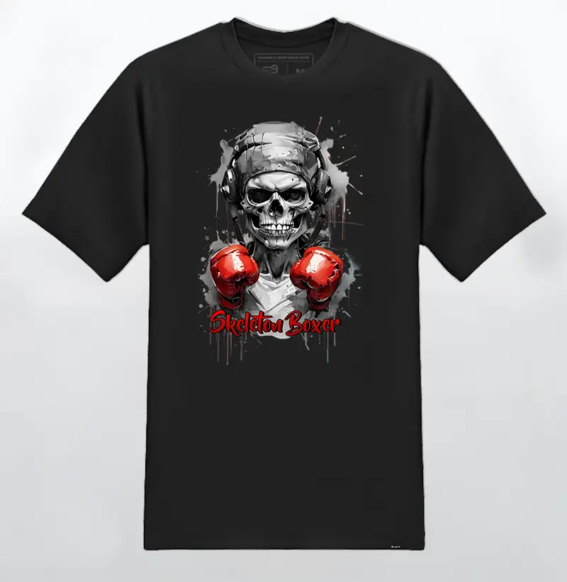 Camiseta Boxer Skeleton - CLASSIC