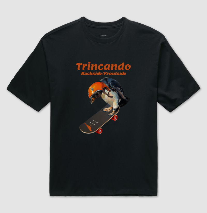 Trincando Pinguim Skatista
