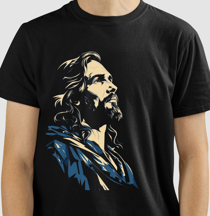 Camiseta Jesus o Cristo Unissex