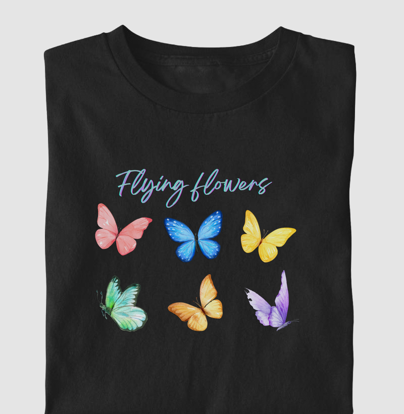 HONESTEE FLYING FLOWERS