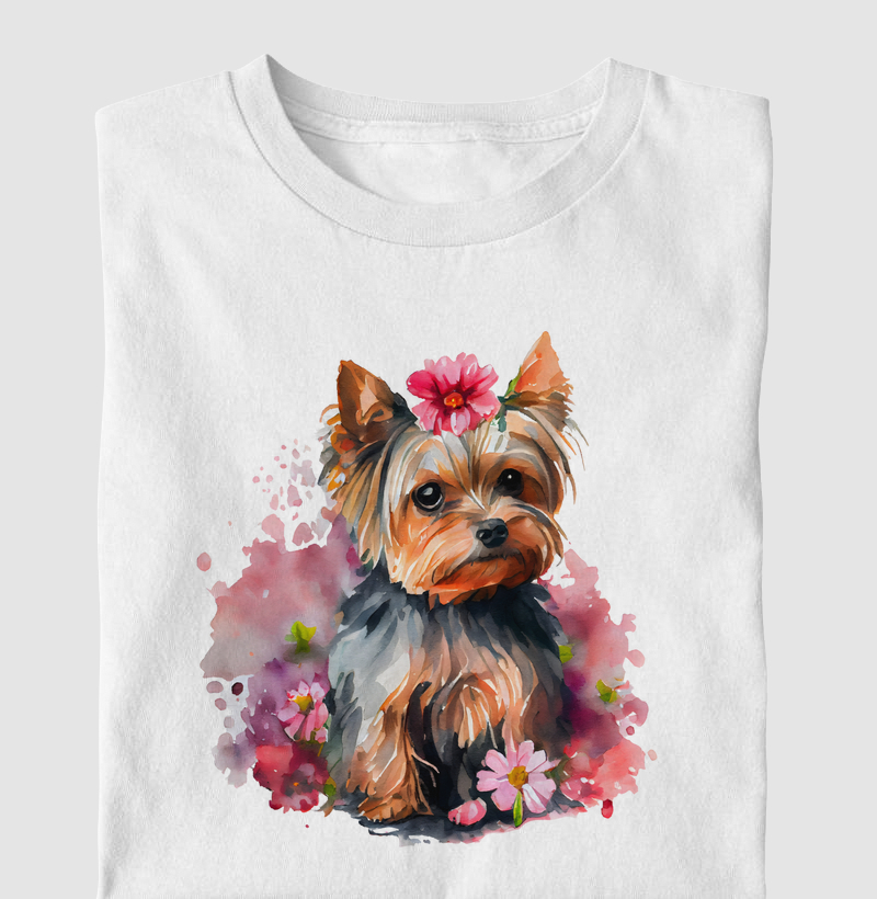 HONESTEE CACHORRO AQUARELA