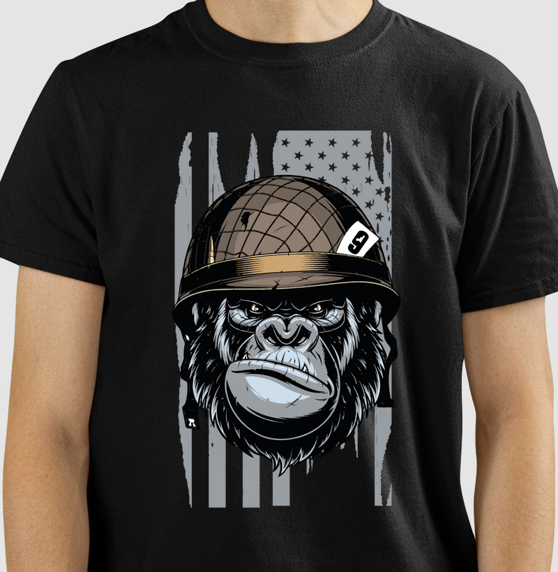 CAMISETA GORILLAZ
