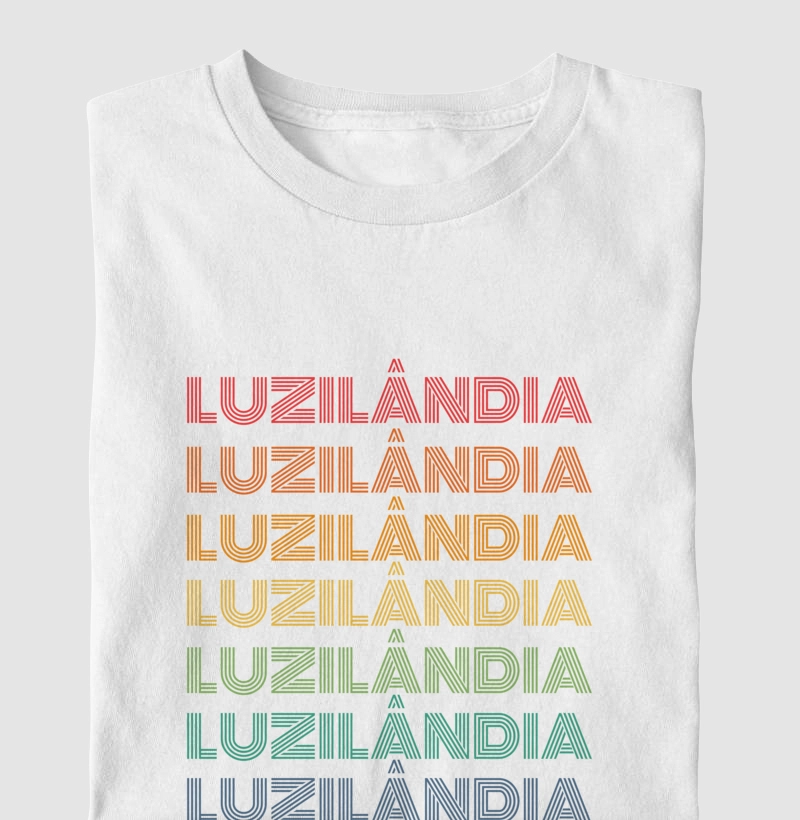 Luzilândia Letreiro Retrô
