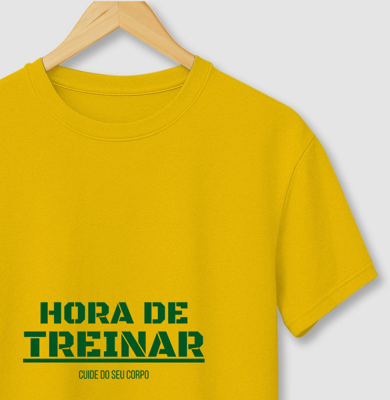 Hora de treinar 