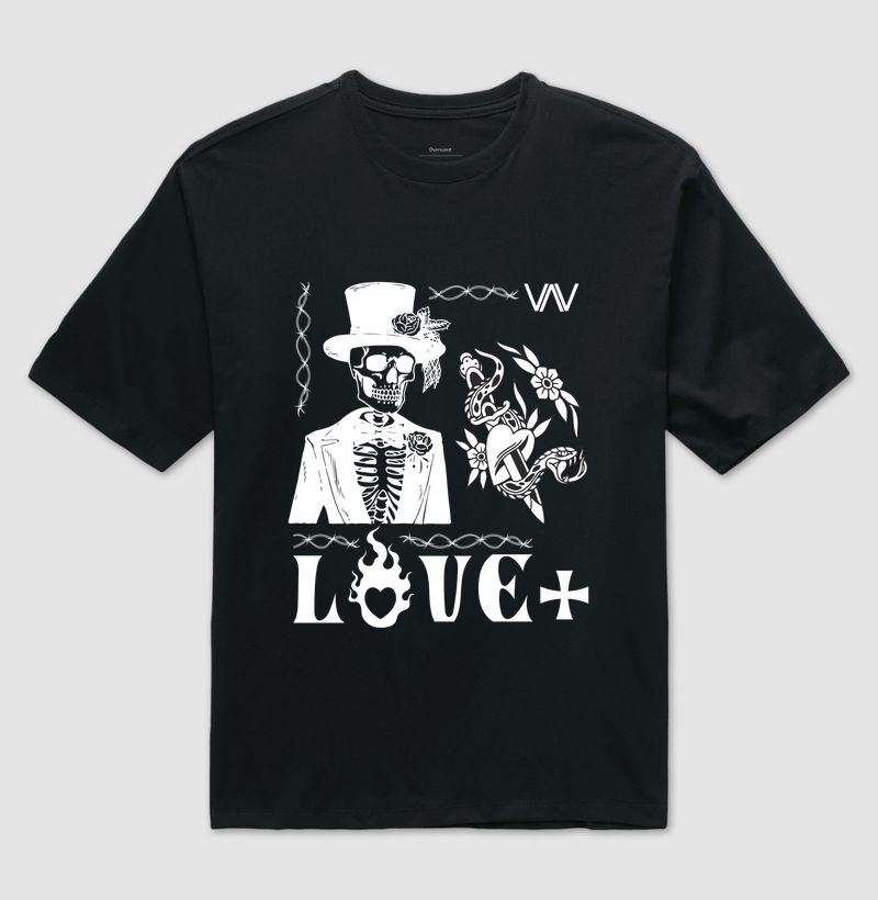 Camiseta Oversized Valvet