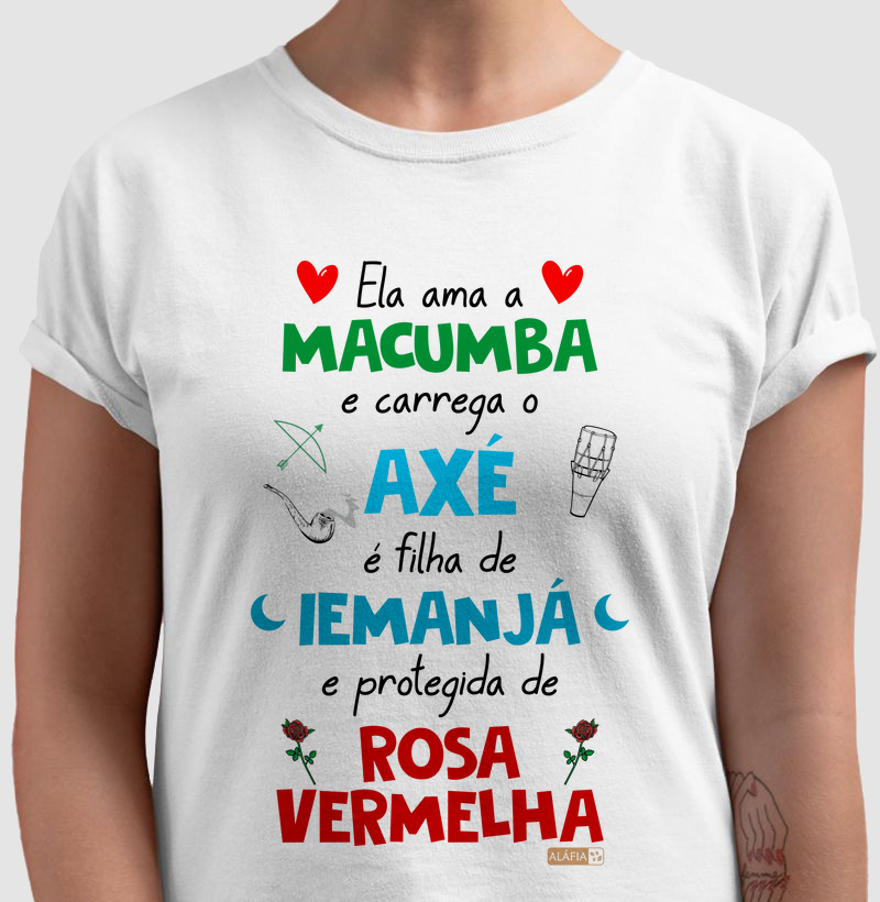 Ela Ama Macumba - Iemanjá e Pomba Gira Rosa Vermelha