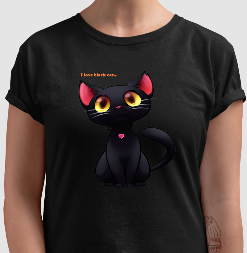 BLACK CAT 100% ALGODÃO 