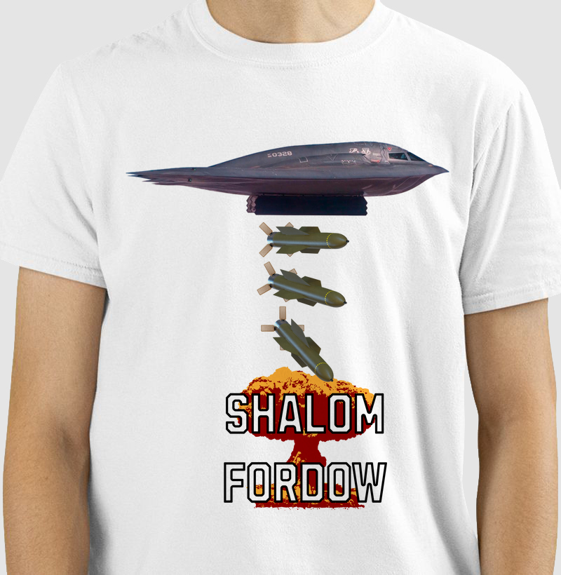 Camiseta Bombardeiro B-2 em Fordow