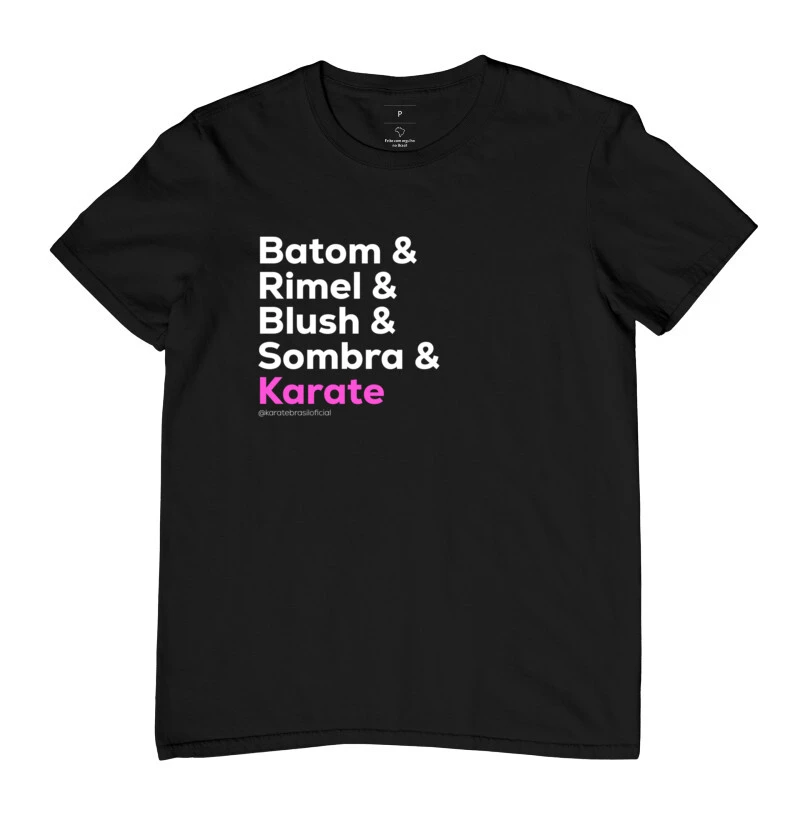O Kit da Karateka - Tshirt Feminina
