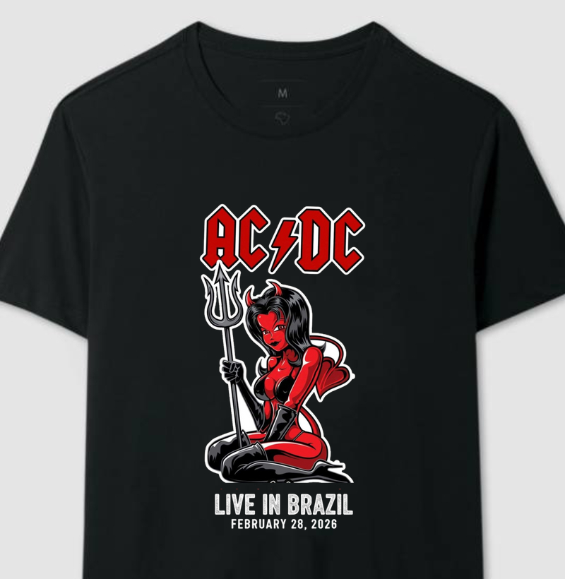 Camiseta ACDC VI 28 de Fevereiro