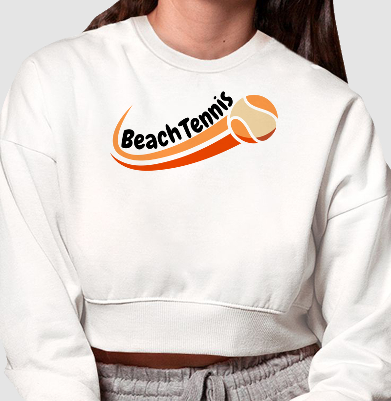 Cropped Moletom - Rastro na Areia