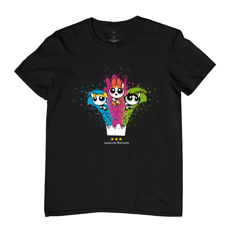 Camiseta "As Meninas Superpoderosas"