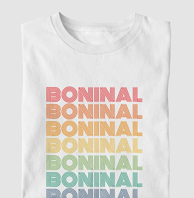 Boninal Letreiro Retrô