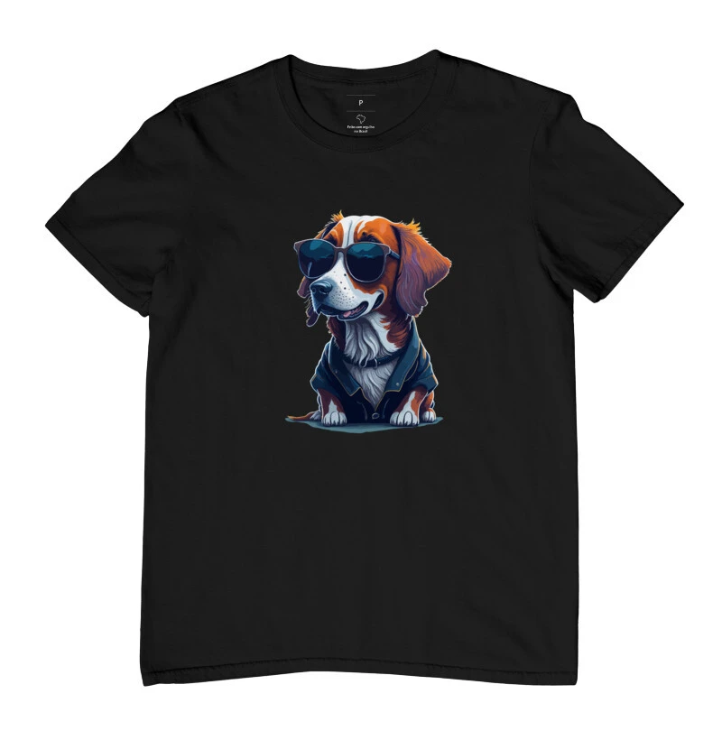 CAMISETA ESTAMPADA DOG BOY DE ÓCULOS
